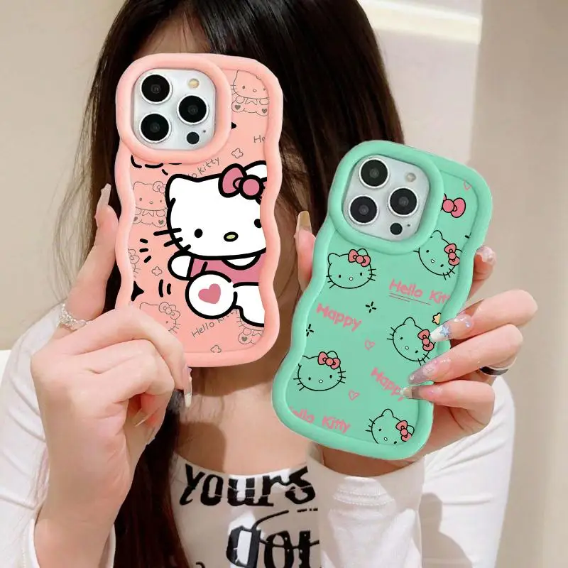 Sanrio Hello Kitty Case For Honor X6 X8 4G 5G X9A X8A X7A huawei Y9 Prime 2019 Y7 PRO 2018 NOVA Y70 3i 7i P40Lite 6SE cover Cute