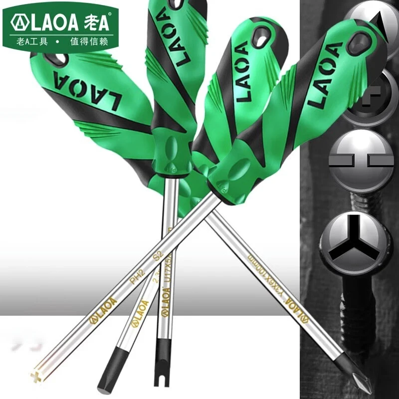 LAOA Special-shaped screwdriver, Y-shaped screwdriver, triangle screwdriver, U-shaped inner cross, inverted cross, triangular sc