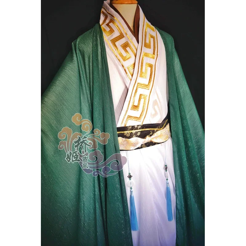 qq34Аниме злодей Система самоспасения Jiu Shen Qingqiu Косплей Древний костюм Hanfu Обувь Опора Хэллоуин Карнавал S