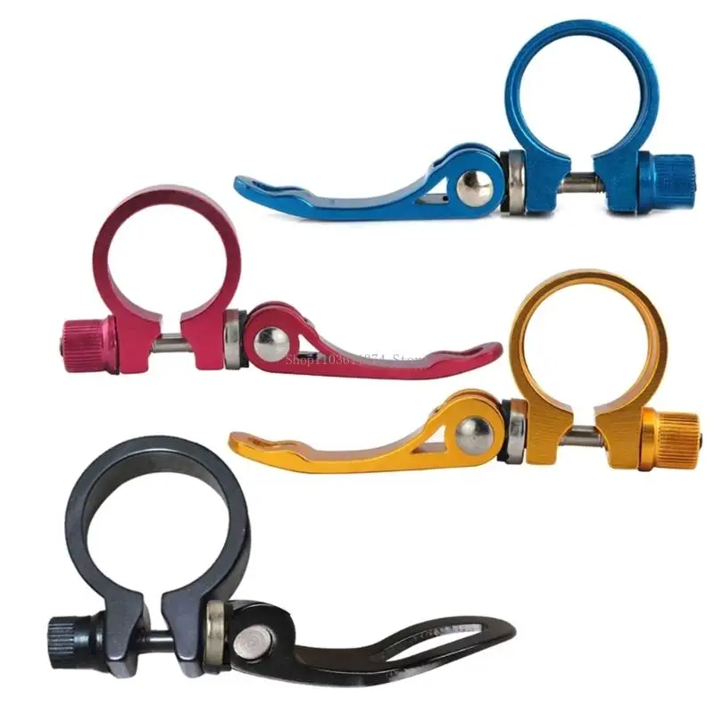 

3pcs Aluminum Alloys Bike Seats Post Clamps Durability Bicycles Seats Tube Clamps