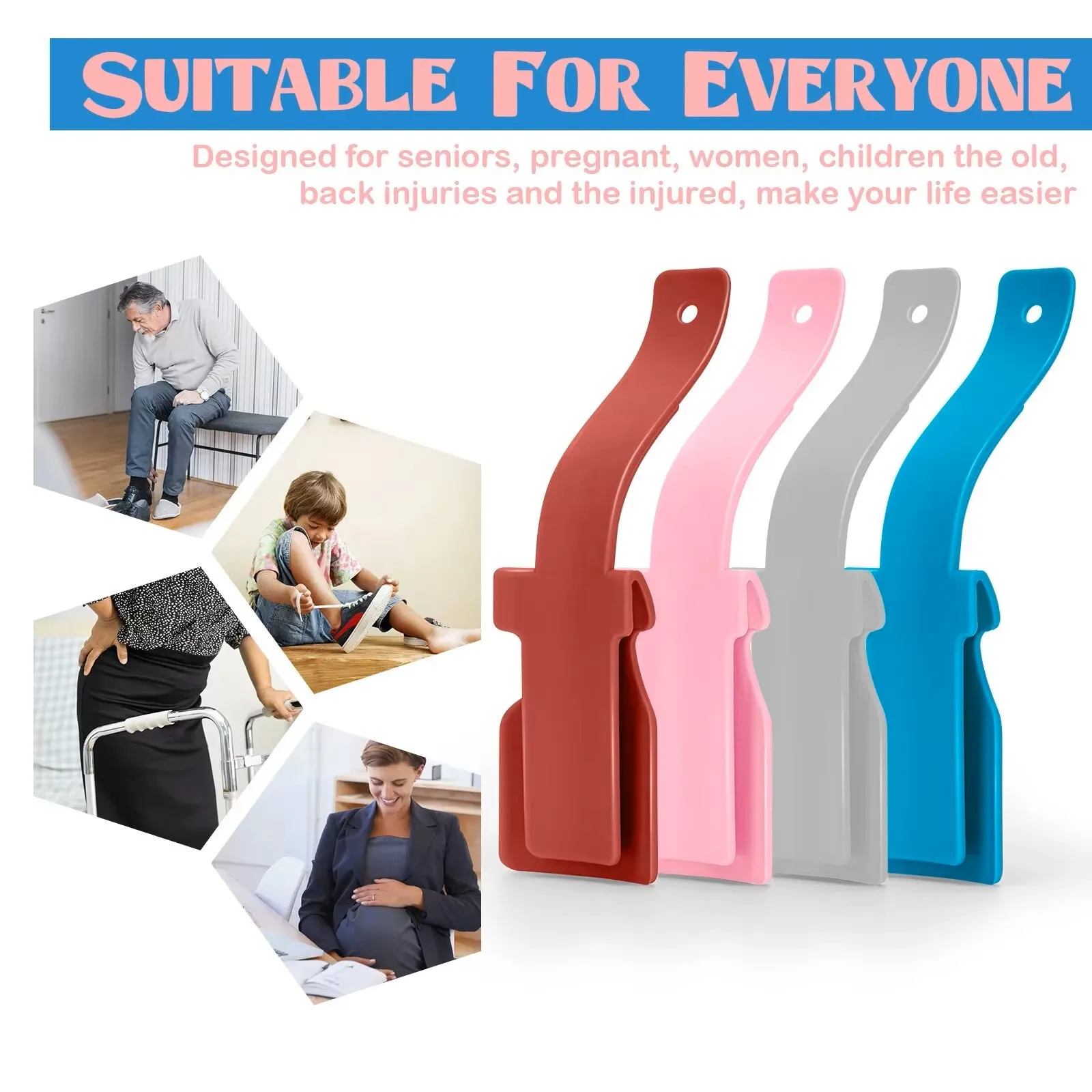 الشتاء البلاستيك المهنية قصيرة لبيسة الحذاء دائم كسول جودة عالية المضادة للانزلاق لبيسة حذاء مرنة قوي زلة رافع أدوات الأحذية #1