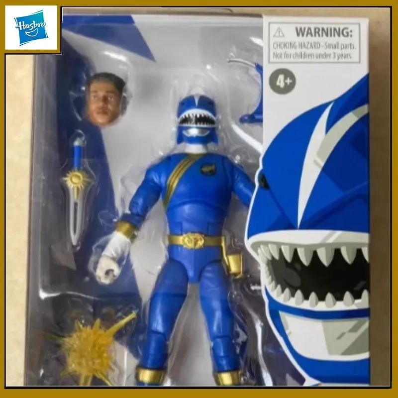 Hasbro Original Power Rangers Anime Figure Rangers Green Warrior Giallo Warrior Action Figure Giocattoli per Ragazzi Ragazze Regalo per Bambini