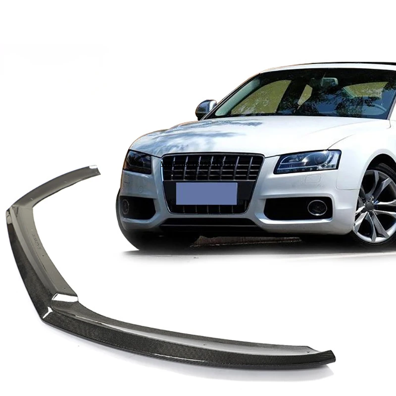 

S5 Carbon Fiber Fibre Front Bumper Lip Splitter Fit for S5 2009-2010