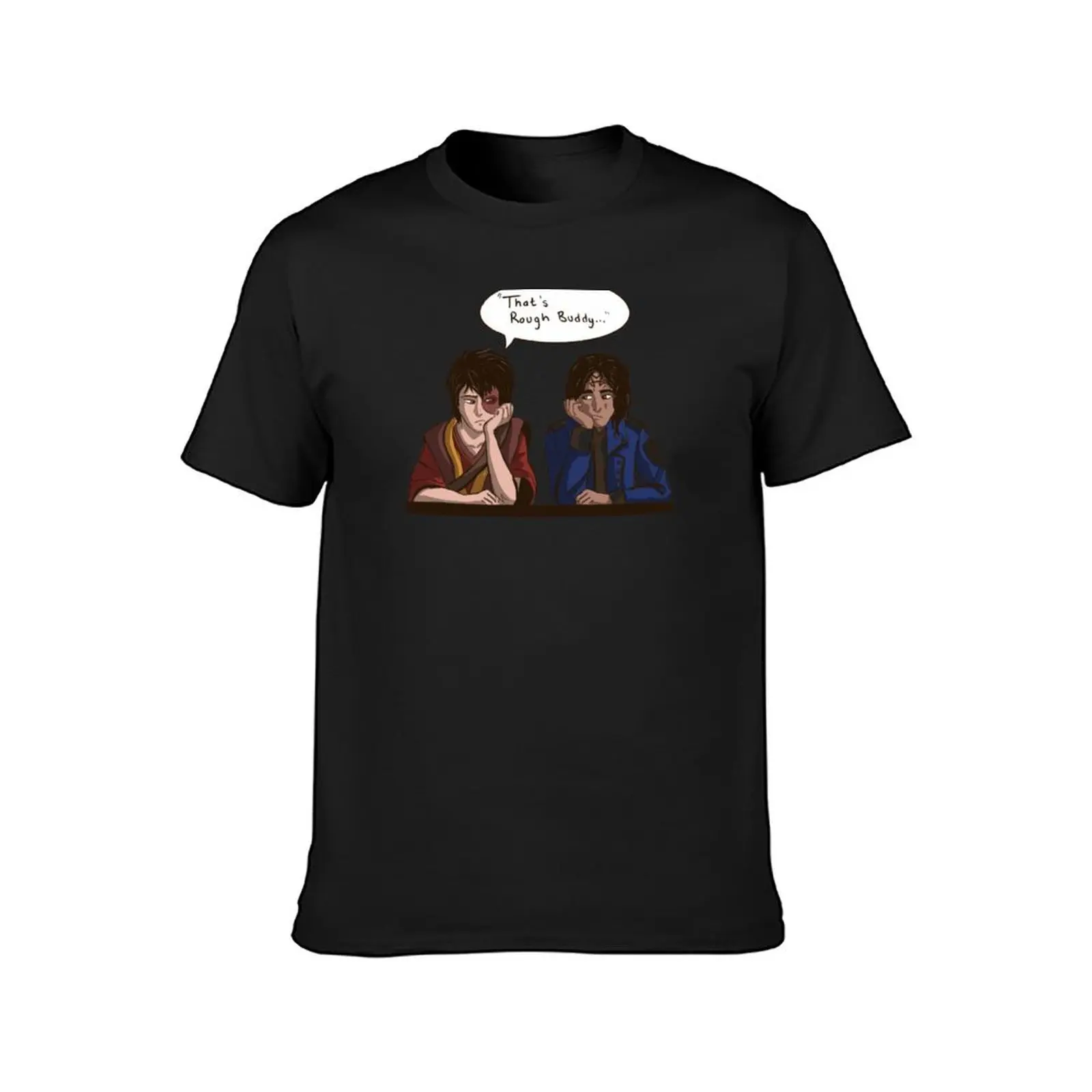 Kaladin Meets Zuko T-Shirt customizeds aesthetic clothes Men's t-shirt