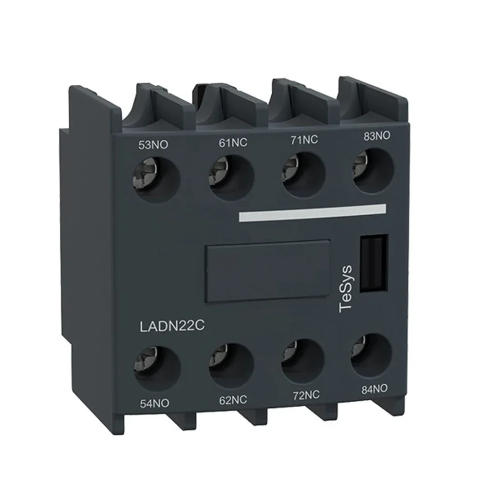 Original NEW LADN 11C 22C Contactors Auxiliary Contacts for Schneider Electric LADN11C 1NO1NC /LADN22C 2NO2NC Auxiliary Contact