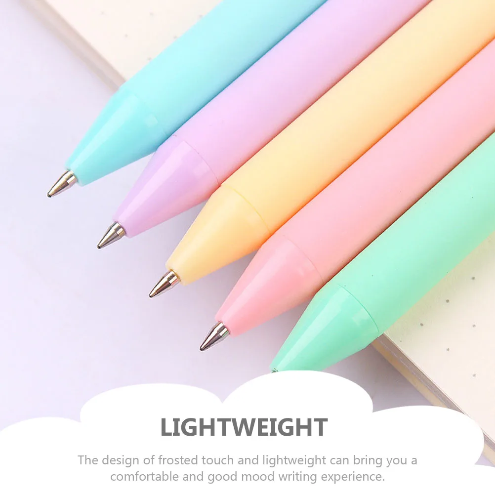 

20Pcs Retractable Gel Pens Smooth Writing Comfortable Grip Plastic Material Home Office School Ball Point Pens
