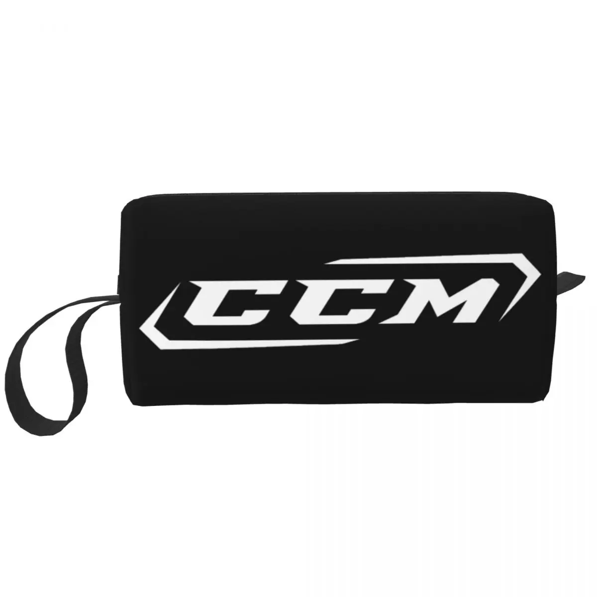 CCM Canada Logo Ice Hockey Makeup Bags Men Cosmetic Bag Trendy Travel Makeup Organizer Case