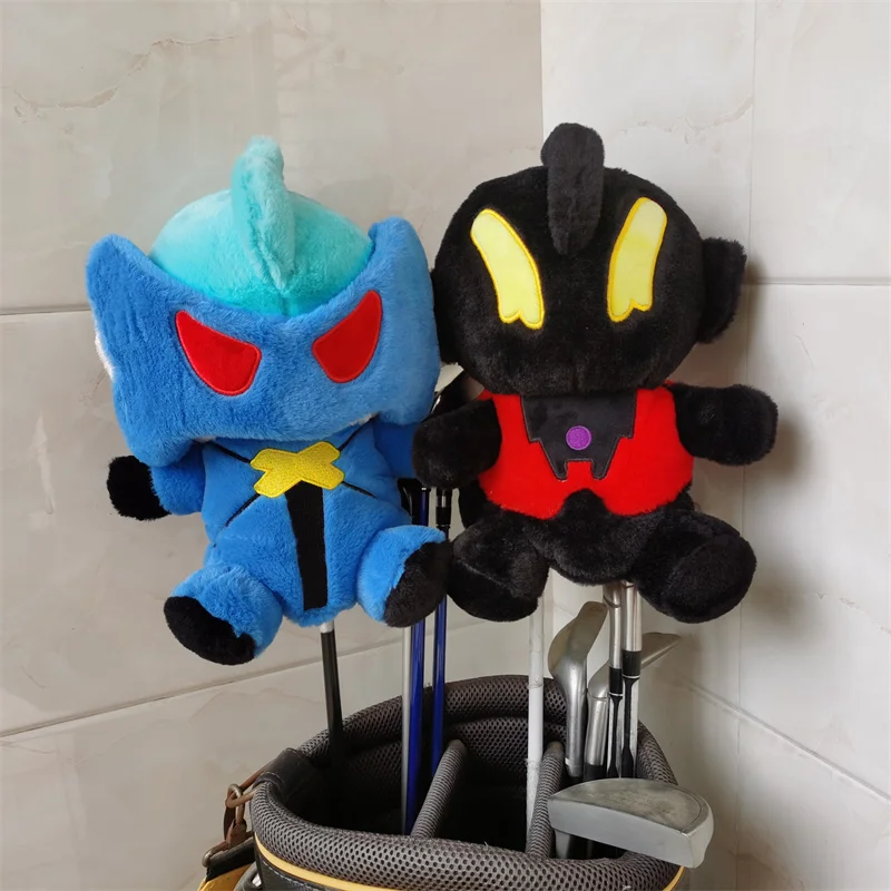 Armored Man Golf Wood Headcovers Plush Golf Driver Fairway Woods Rescue Head Covers