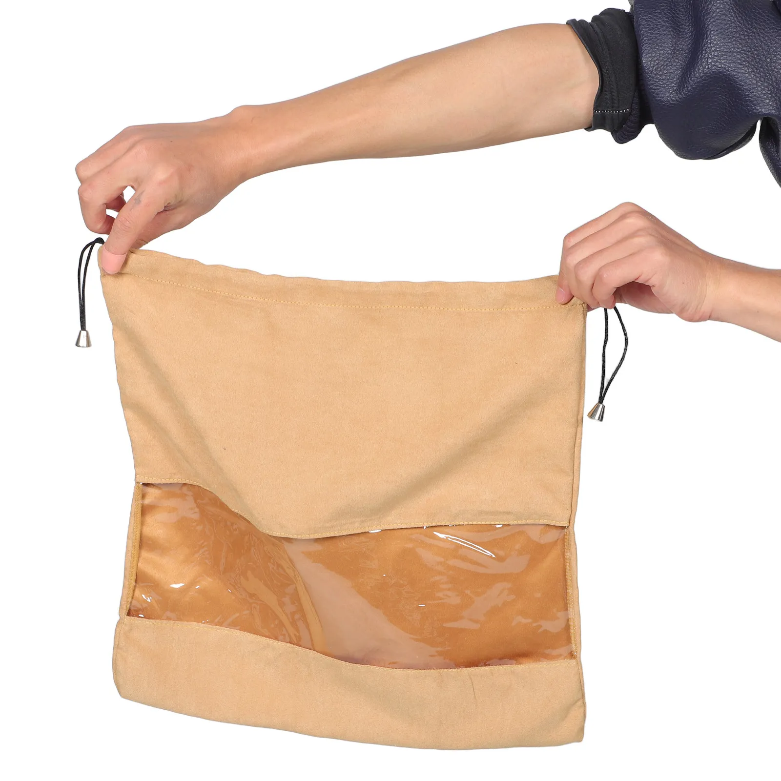 

Набор из 5 многоразовых пылезащитных мешков для хранения пуховиков с прозрачным окном, на шнурке, разных размеров, для путешествий