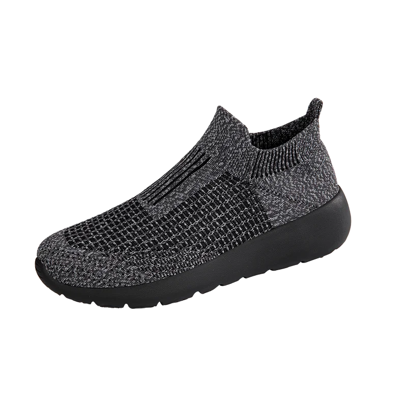 

Fly-weave couple casual sports shoes breathable lightweight flat men and women walking loafer training fitness shoes outdoor