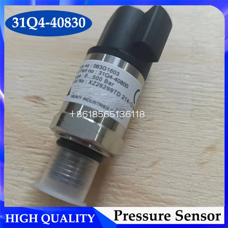 

Excavator Parts 50/100/500Bar Pressure Switch Sensor 31Q4-40830 31Q4-40520 31Q4-40800