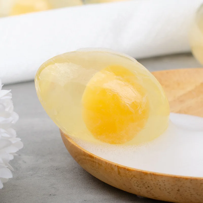 Egg Soap Nourishes Whitening Brightens  Makes Skin Smooth and Soft Bioaqua