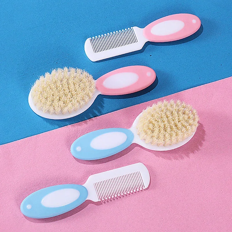 Xgnvpy-Infant Untangling Hairbrush Comb, escova portátil recém-nascido, massageador do couro cabeludo, produtos infantis