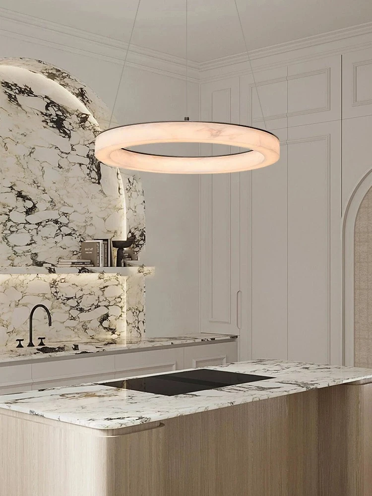

2024 New Design Marble Pendant light LED Luxury Home Decoration Pendant light YX456TB