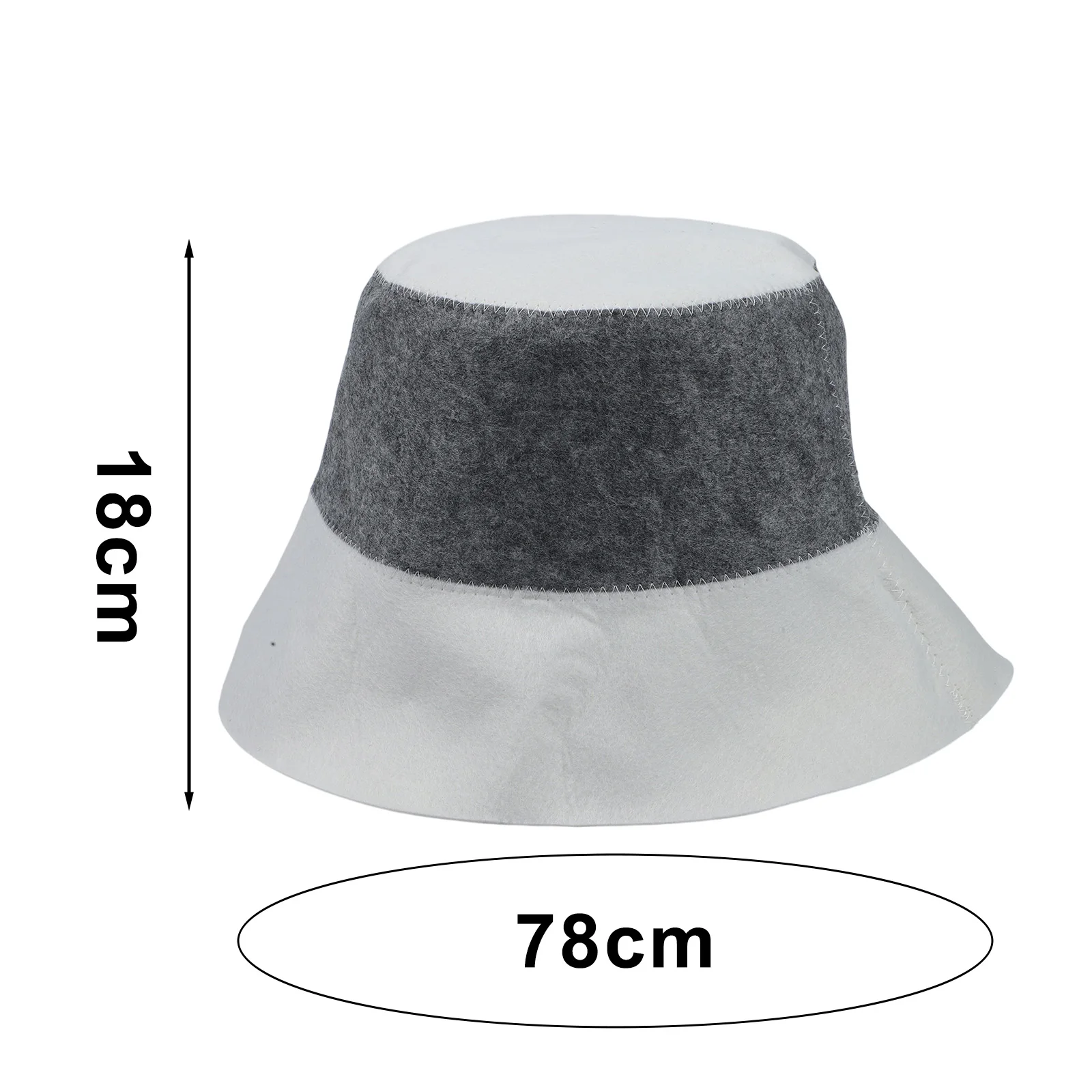 Felt sauna cap for For Women secure pleasant wearing experience breathable lightweight suitable for braids and weaves