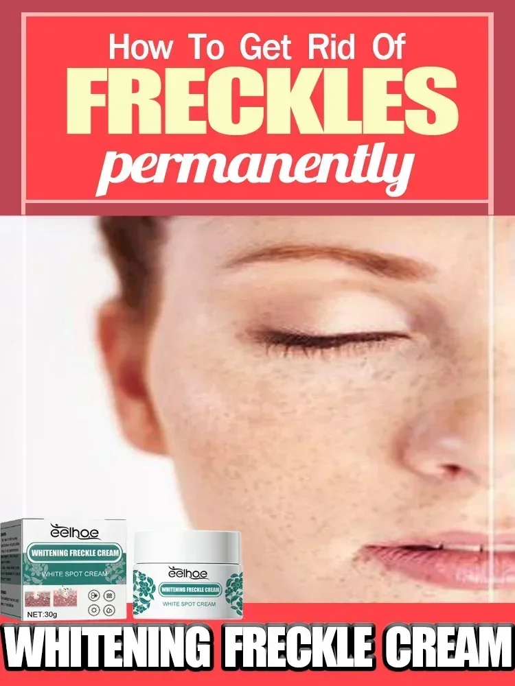 

Whitening freckle removing Cream Reduces Melanin Brightens Facial Cream Lightens Dull Skin Fine Lines Facial Care Serum