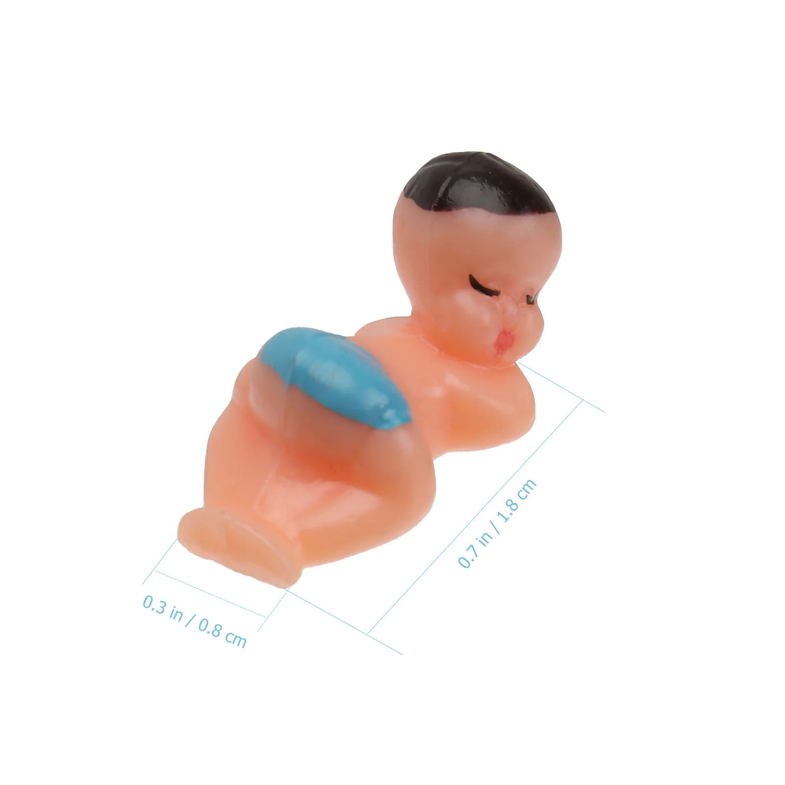 100개 베이비 샤워 아이스 큐브 목욕 장난감 1.8X0.8X0.8Cm 플라스틱 유아 목욕 놀이용품 신생아 눈 협응력 개발 재미있는 게임 풀