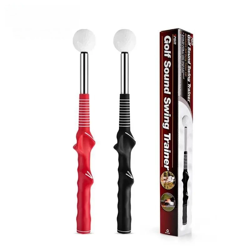 Golf Retractable Swing Practice Stick Indoor Golf Sound Assistant Practitioner HGB022