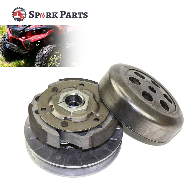 Rear Clutch Driven Pulley Assembly for Linhai 250cc 260cc 300cc LH260 LH300 Yamaha Majesty YP260 Benelli 250 ATV UTV Quad Parts