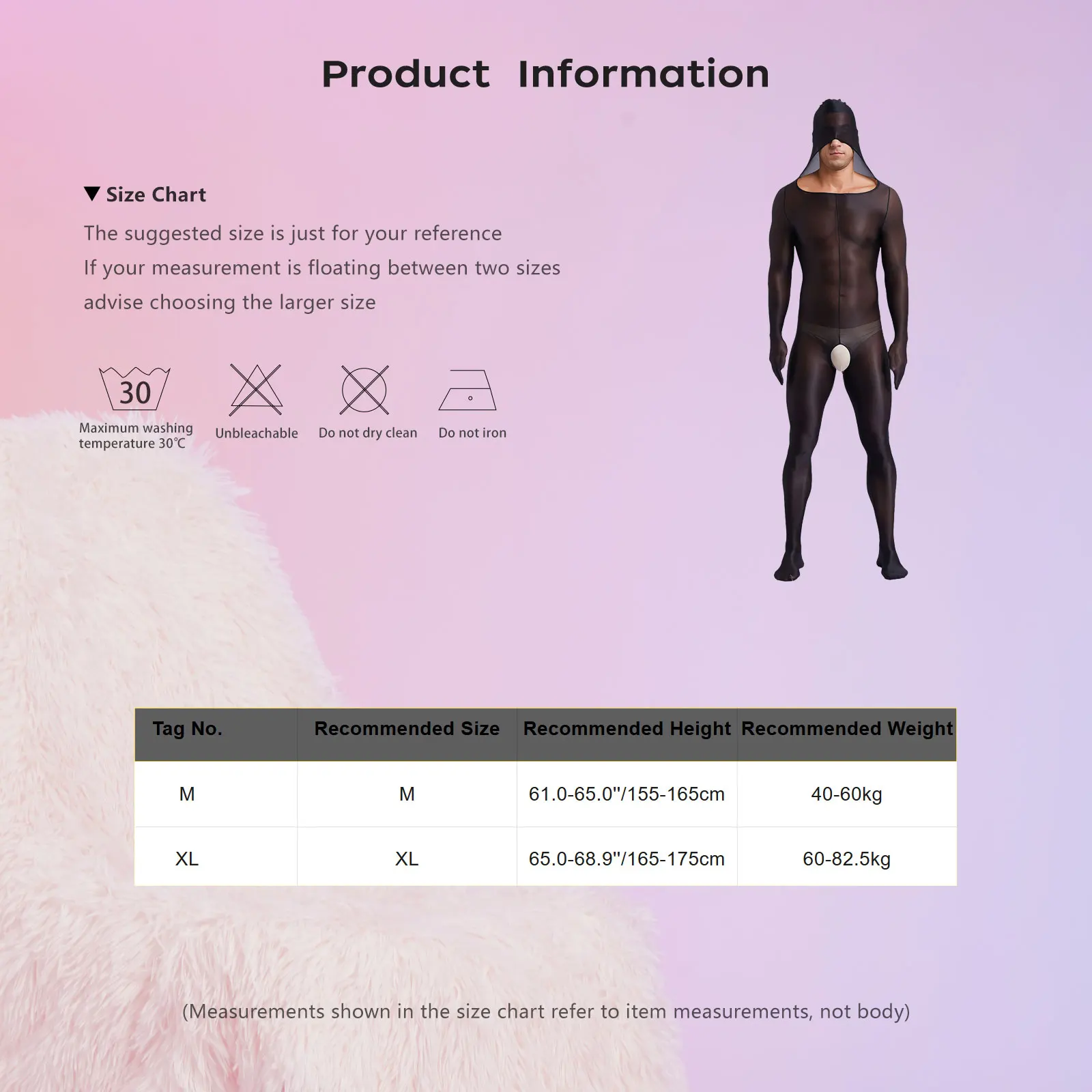 Men Stretchy Full Body Stocking Bodysuits Crotchless Footed Bodystockings Smooth Sheer Hooded Tights Leotard Jumpsuits Clubwear