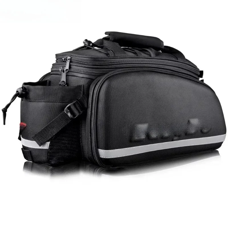 

Expandable space waterproof carrier bicycle bag travel bag