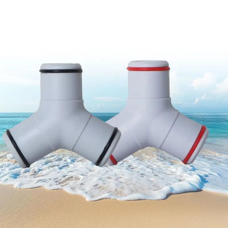 1Pcs 32mm ABS 3-Way Pool Hose Adapter Fitting For Intex Pool Hose Connection Flow Control