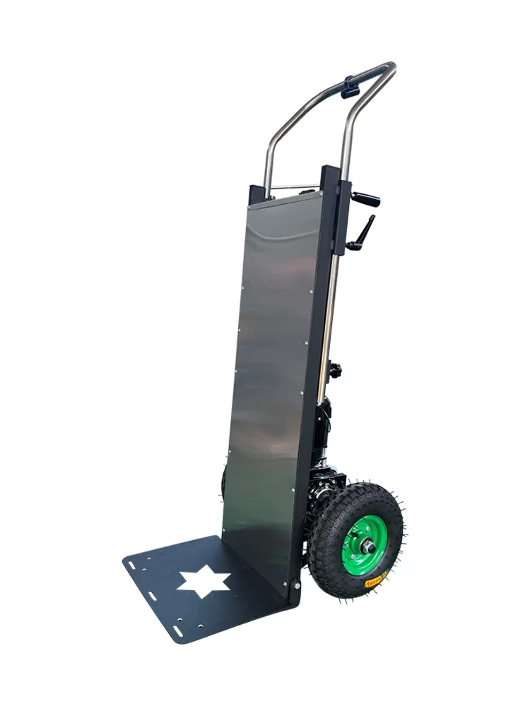 400kg 1200W Electric Stair Climbing Car, Hand trolley Stair Climber Climbing Cart Flat Truck Up and down Stair Climbing Machine