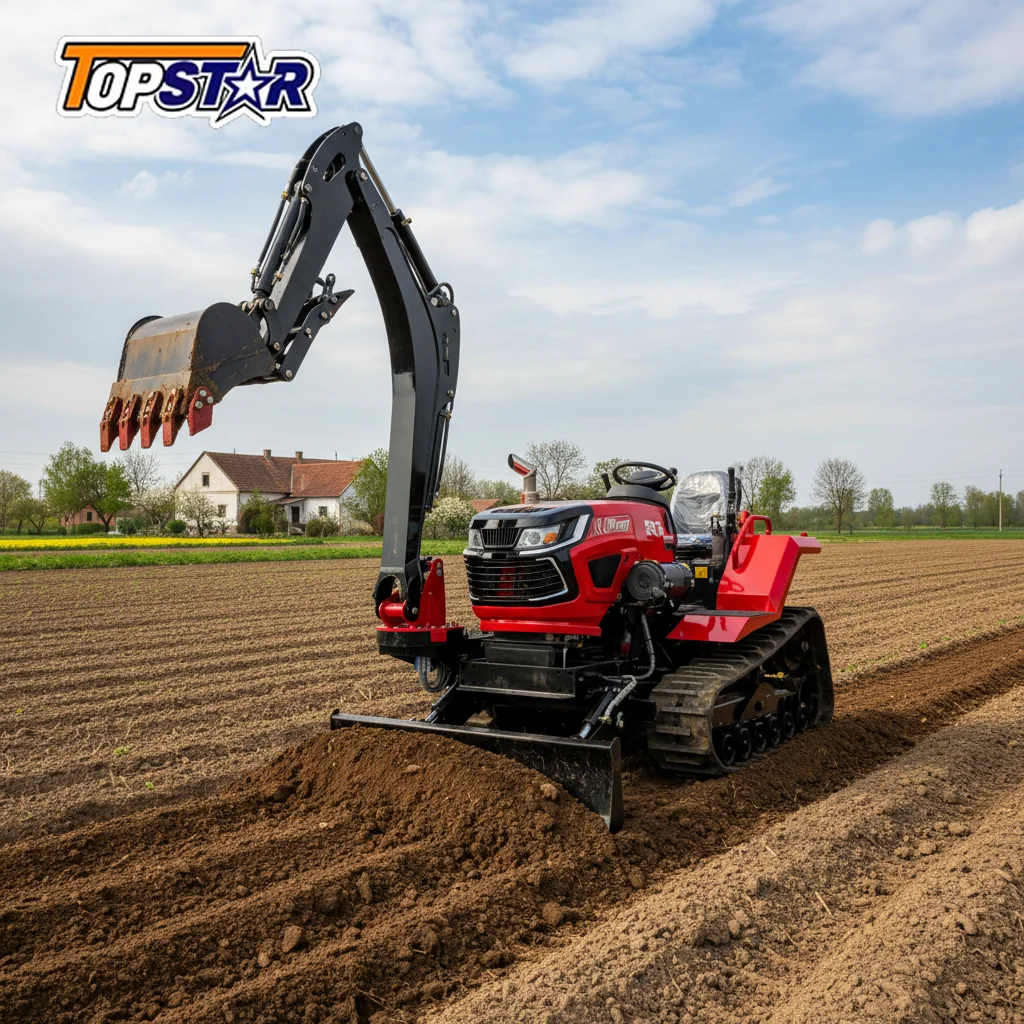 

50HP Mini Crawler Tractor EPA Certified Compact Farm Tractor Fast Delivery Factory Wholesale