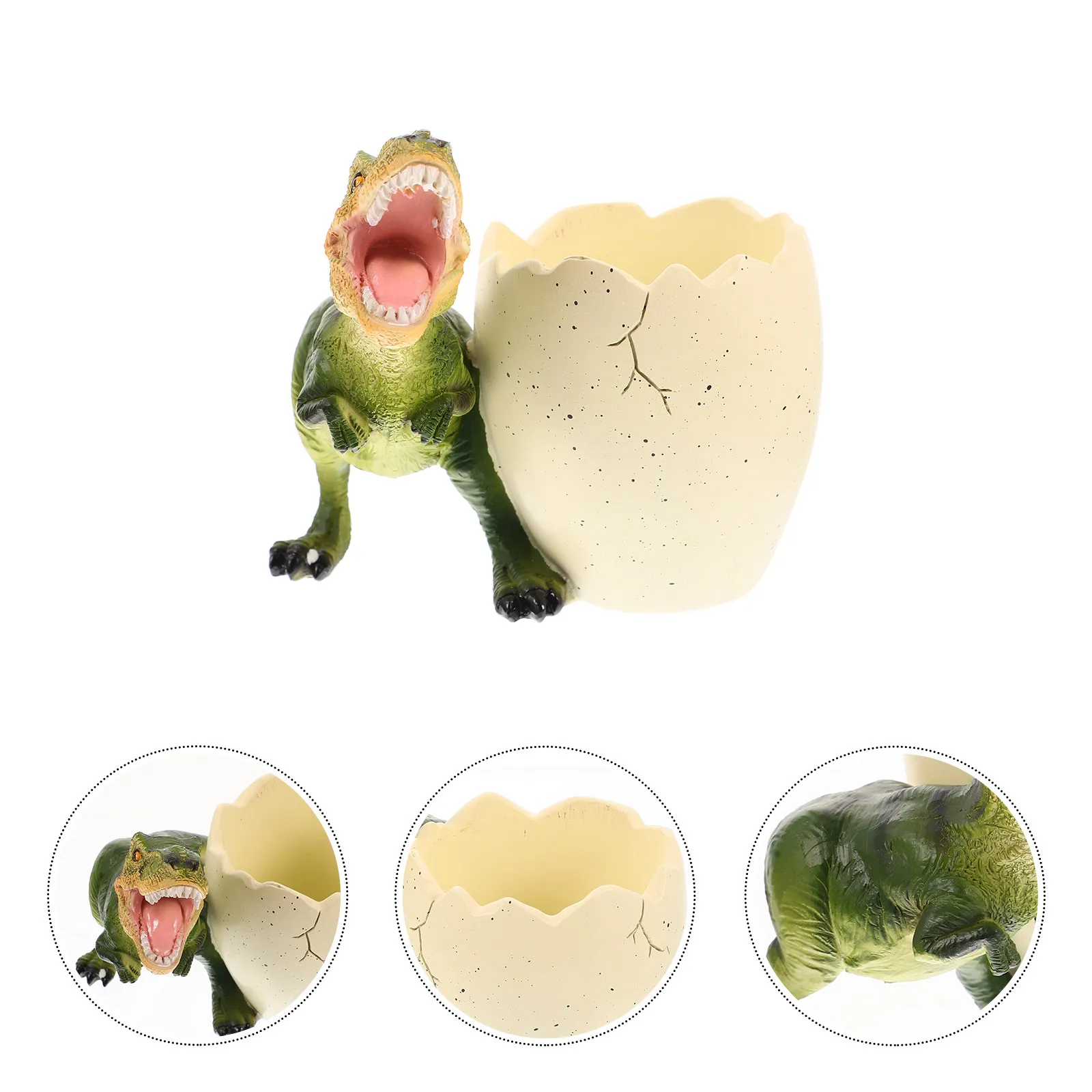 resin-dinosaur-pen-holder-cartoon-egg-shape-desktop-storage-shelf-stationery-organizer-pencil-box-for-home-school
