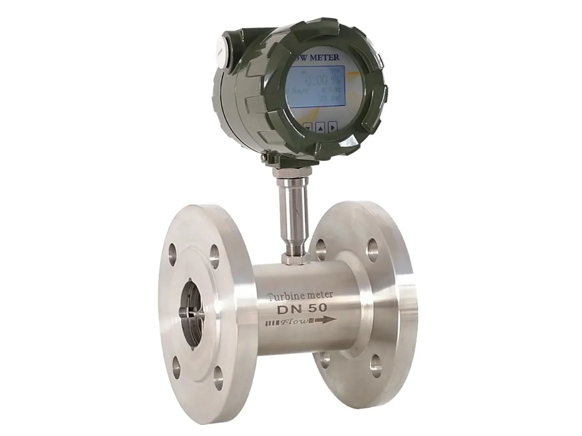 Schroefdraadaansluiting 1/2" turbine flowmeter waterstroommeter