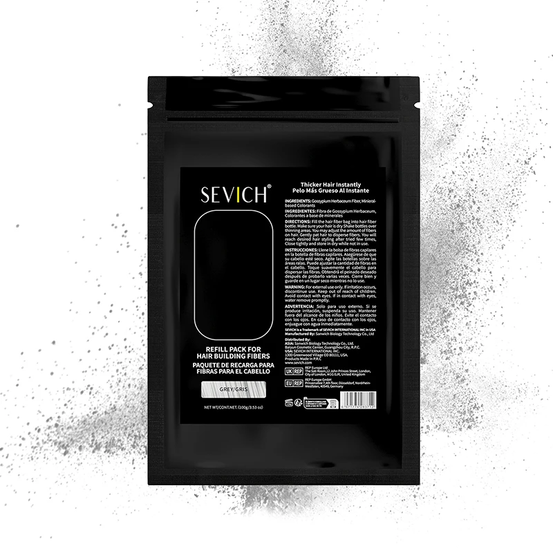 Unisex haarverdikkende vezels voor dicht haar Verdikkingspoeder 5 Second Instant Coverage Root Concealer Haarvezel Haarstyling