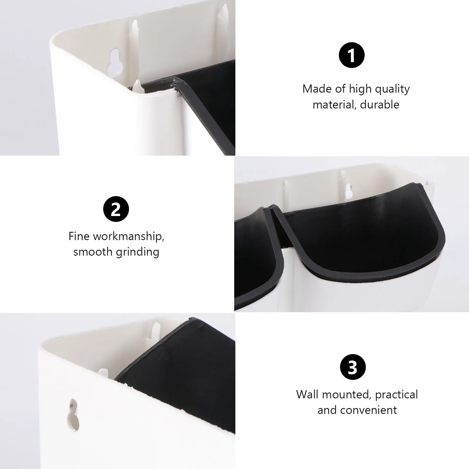 Maceta colgante de pared Vertical, maceta apilable creativa para balcón, jardín, maceta decorativa para jardinería al aire libre, 1 Uds.