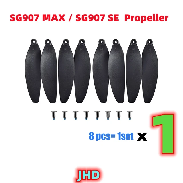 Jhd Sg907 Max Propeller/Sg907 Se Zll Orignal Propeller Voor Sg907 Max 4K Drone Blade Deel