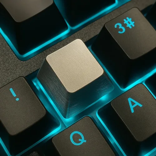 Imagen 2 del producto Teclas de aleación de aluminio para teclado mecánico, teclas de Metal ligeras para llave ESC F, zona Digital, teclas personalizadas para juegos, 1/3 Uds.