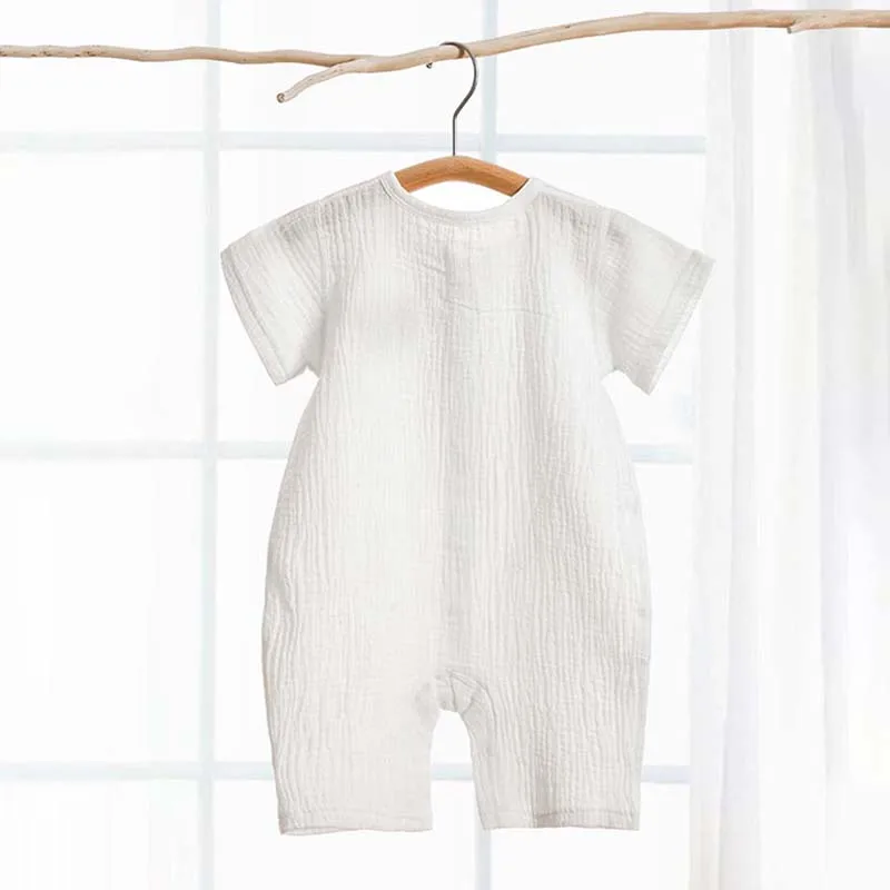 2023 Koreaanse Baby Romper Katoenen Lange Mouwen Jumpsuit Voor Meisjes Jongens Schattige Beer One-Piets Kleding Pasgeboren Zomer Herfst Bodysuits