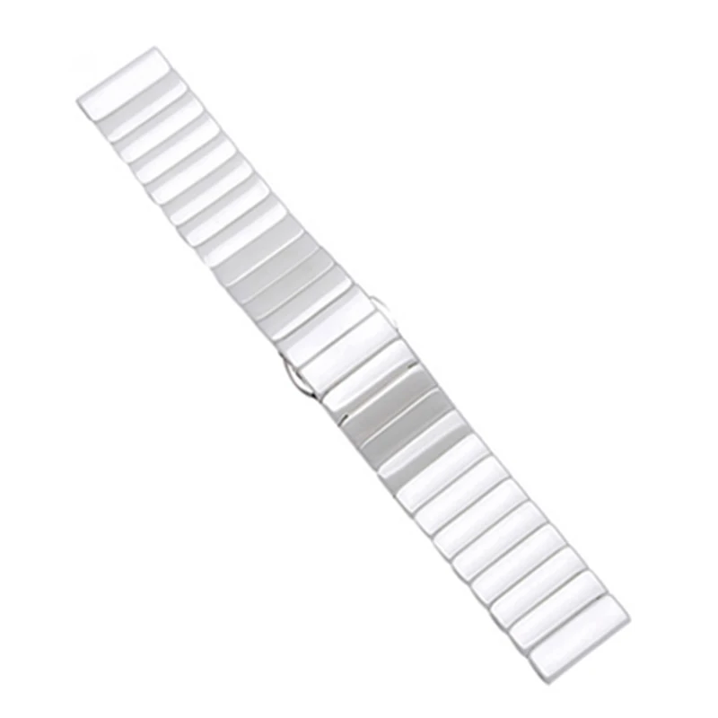 Керамический ремешок для часов 20 мм 22 мм Универсальный бамбуковый браслет с одной бусиной Быстросъемный ремешок для часов UTHAI C03