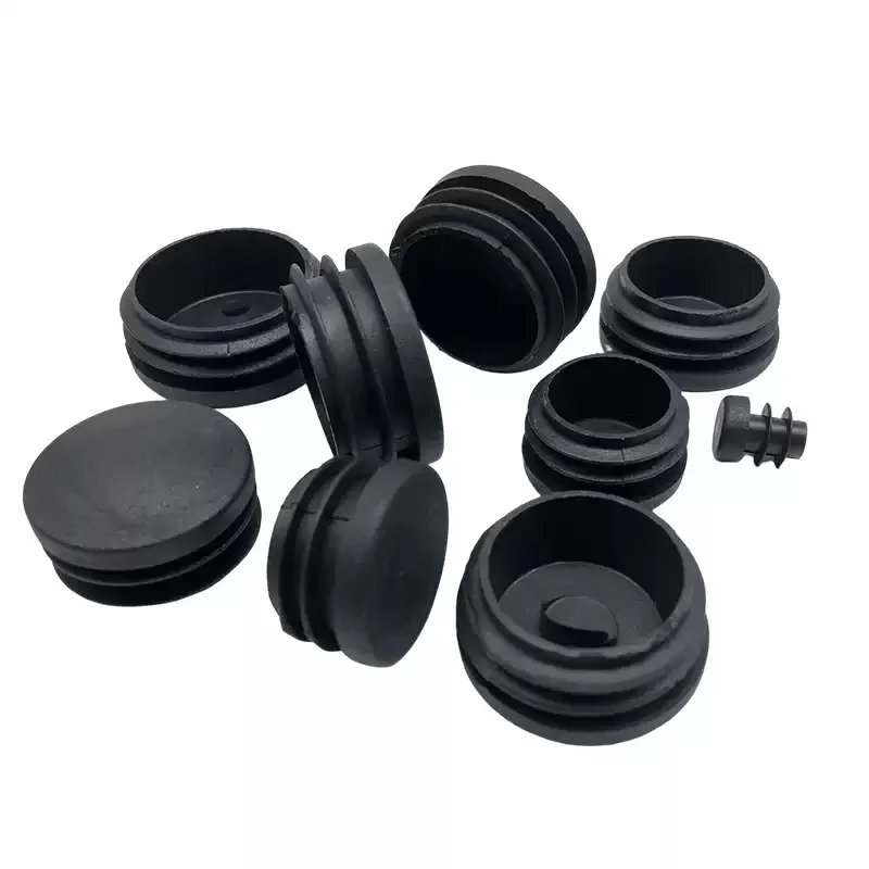 12~100mm Runde PE-Kunststoff-Endkappen für Rohre, Einsteckstopfen für Stuhlbeine, Dekorative Staubschutzkappen – Detail 4
