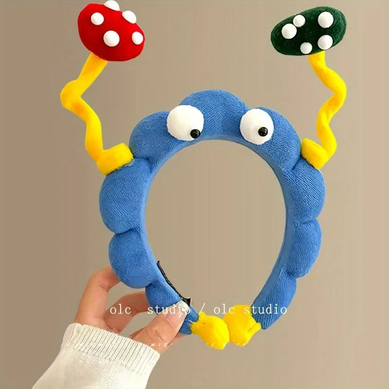 

Women's Cartoon Design Headband Non-Slip Elastic Skull Top for Daily Use Comfortable Funny Cute Hair Accessories