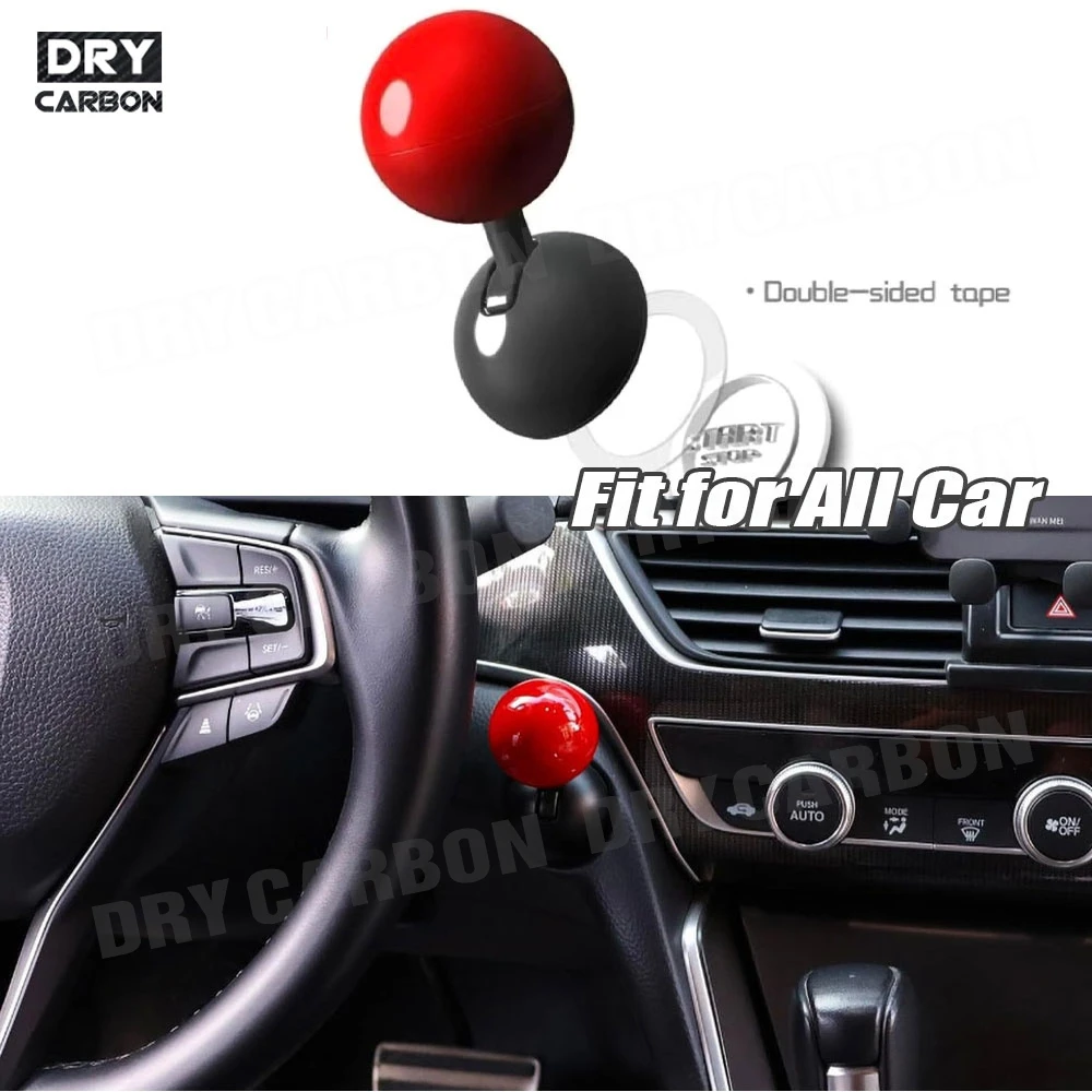 Push-start Button Auto Ignition Button Cover Automotive One-Touch Button Rocker Car Engine Start/Stop Button Joystick