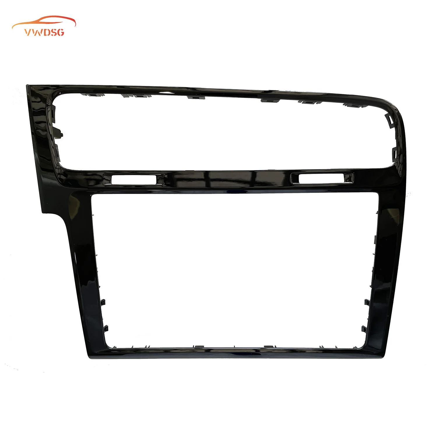 Automotive Interior Products For VW Golf MK7 MK7.5 Glass Screen 8-inch Outer Frame Piano Black 5GG 819 728 T 5GG819728T