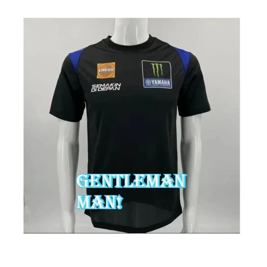 

The 2025 New Fashion and Breathable 3D Printed T-shirt, Quick-drying Short-sleeved Yamaha Racing Sportswear