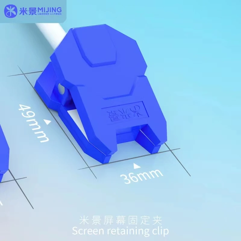 Mijing PM-11 lcd titular clipe de tela flexível braçadeira fixação universal ajustável dobrável dispositivo elétrico para reparação tela lcd móvel