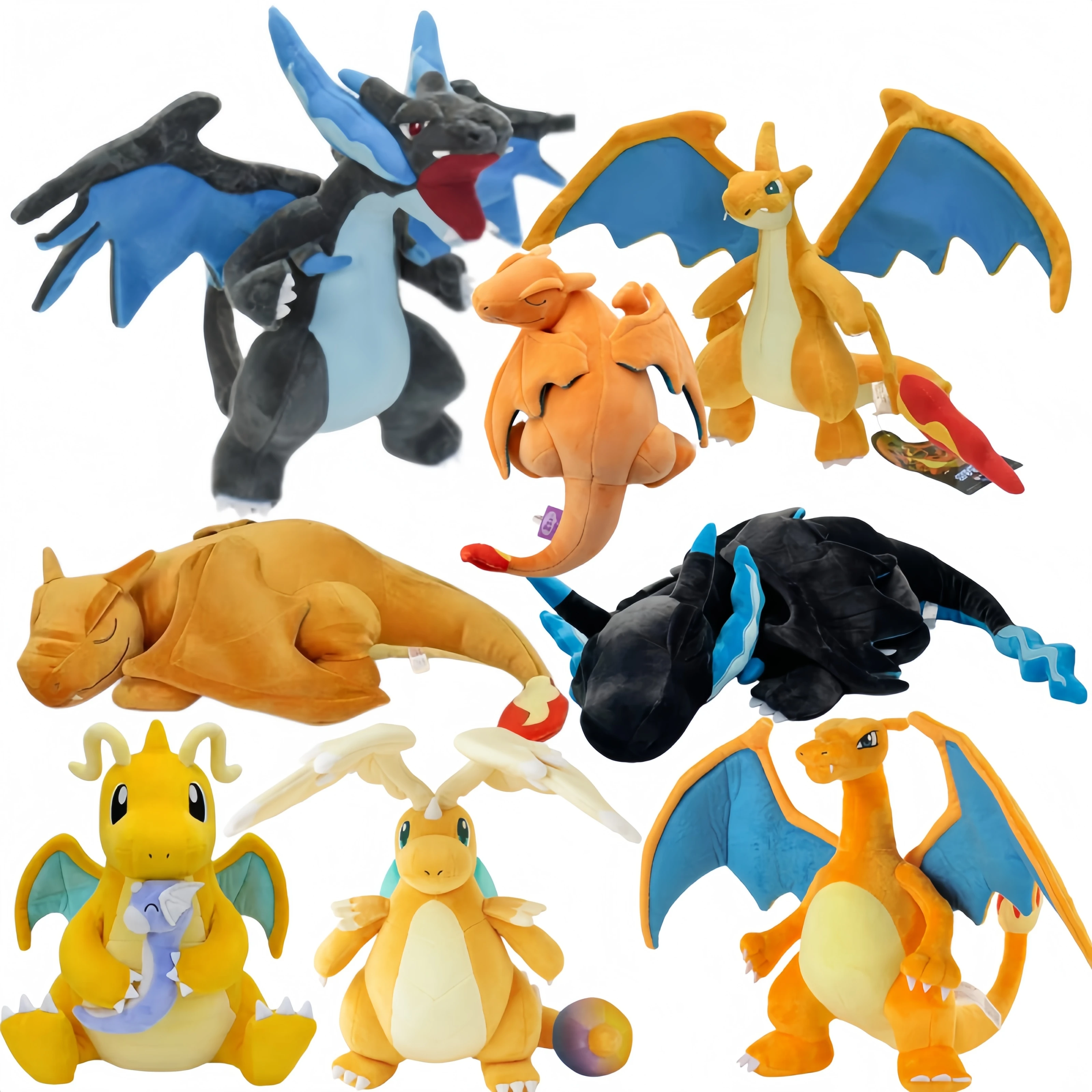 shiny-charizard-plush-toy-sleep-charizard-stuffed-anima-soft-black-charizard-mega-dragonite-dragonite-holding-dratini-plushies