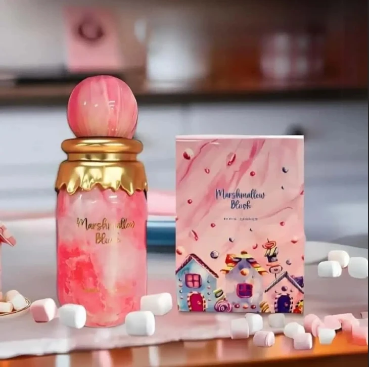 

Парфюмерная вода Paris Corner Marshmallow Blush, 100 мл | Уникальный аромат клубничного зефира для женщин | Долговечный