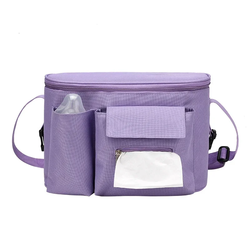 Sac de Rangement Multifonctionnel pour Poussette, Portable, pour Maman, Bouteille de Lait et d\'Eau