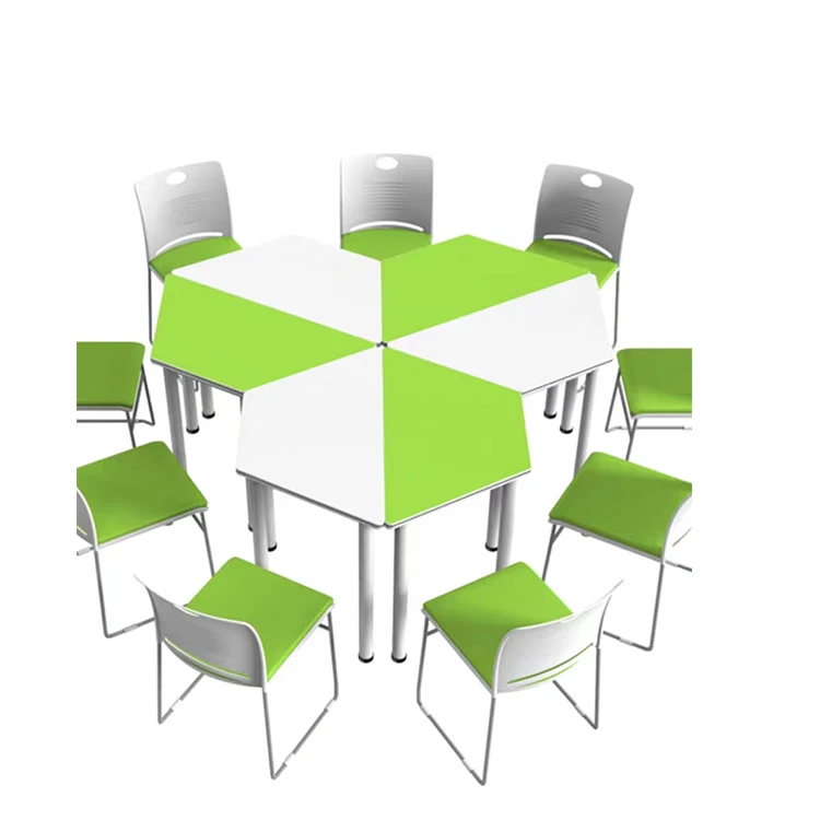 table and chair set Primary furniture Science library Children's laboratory table and chair