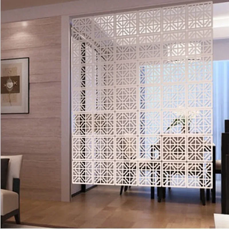 5pcs Folding screen room divider Decorative rooms Partition shield blinds Decoration rooms Hanging curtain