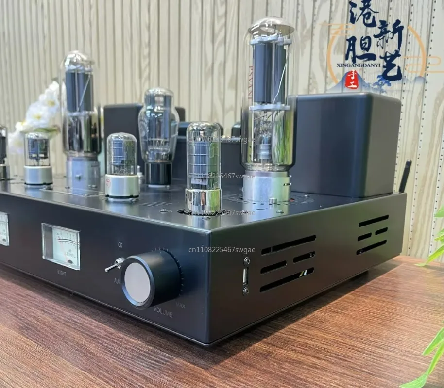 High-power Bile Machine Power Amplifier Tube Power Amplifier Seven Bile Six Cattle 211 Single-ended Class A Tube Power Amplifier