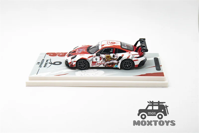 

ModernArt x Bardelli 1:64 911 GT3 CUP Bardelli # 9, литая под давлением модель автомобиля