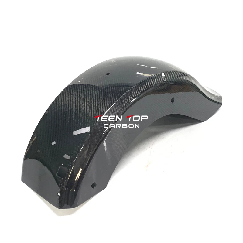 

STLF TEENTOP Factory High Quality Carbon Fiber for Harley Sport Glide Bagger 21Inch Rear Fender Touring Models Road Black Twill